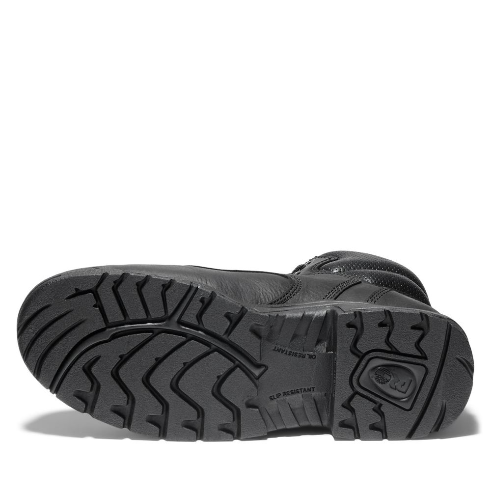 Bocanci De Muncă Timberland Barbati Negrii - Pro® Titan® 6\" Comp Toe - Romania - KWQPJT120